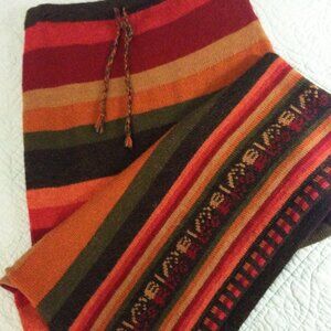 Alpaca Wool Peruvian Skirt